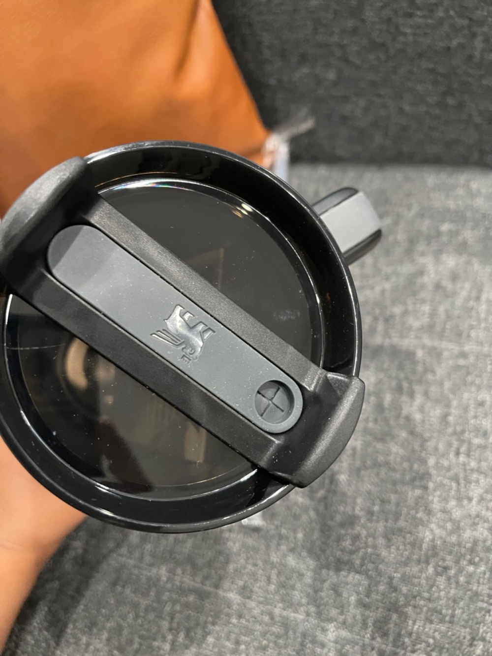 NWT Stanley LV Black Tumbler with Gold Pattern - Picture 2 of 4